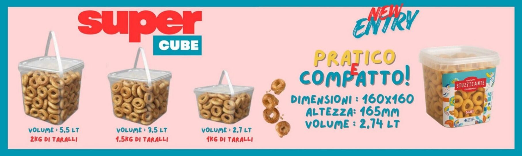 Supercube news …nuovo formato baby